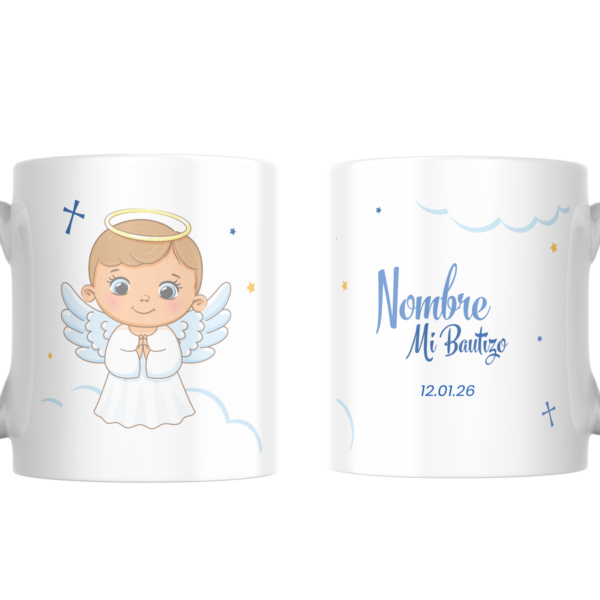 12 Tazas personalizadas para eventos y recuerdos (Bautizos, Bodas, XVs, Primera Comunión)