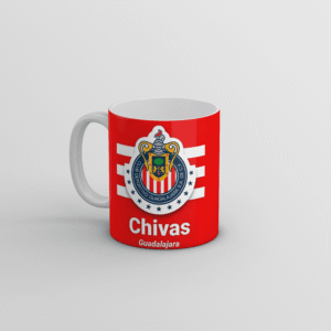 Taza Cerámica Personalizada Chivas Guadalajara 325 Ml