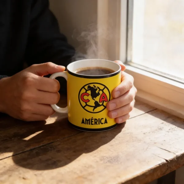 Taza Cerámica Personalizada Club América 325 Ml