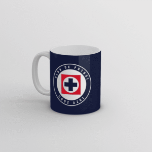 Taza Cerámica Personalizada Cruz Azul 325 Ml