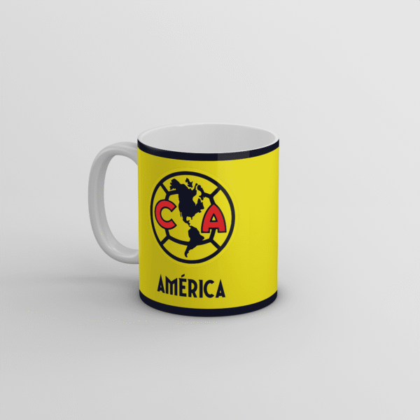 Taza Cerámica Personalizada Club América 325 Ml